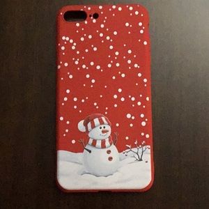 IPhone 8 Plus Christmas phone case.